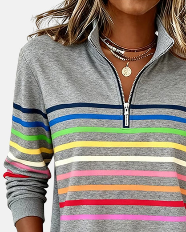 Wren | Classic Cotton Zip Sweatshirt for Everyday Comfort