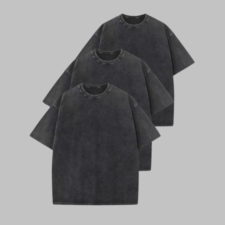 AFINA™ | Women Casual Oversized Wash Crew Neck Unisex Shirt