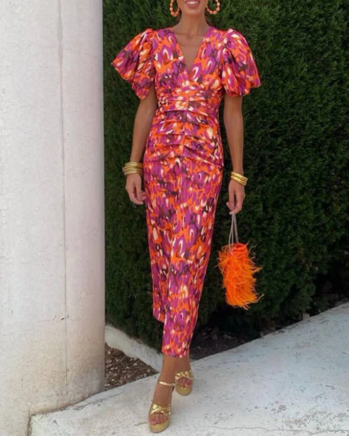 Véronique | Pleated Midi Vibe