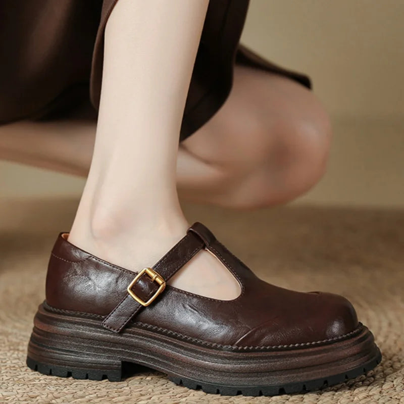 Farisse T-bar Shoes
