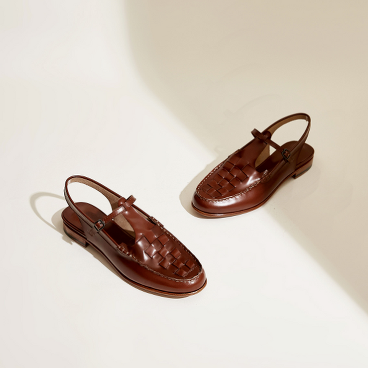 Carol - Woven Charm Sandals