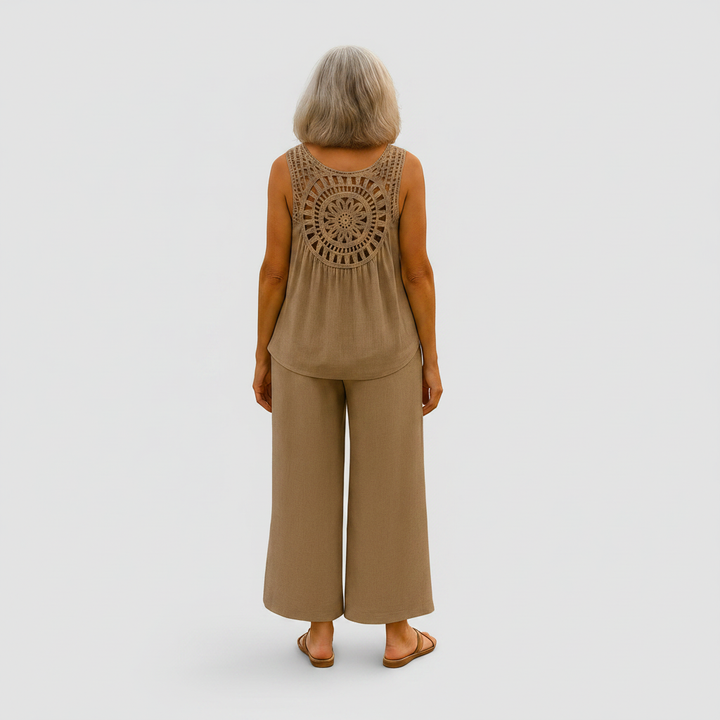 Adèle | Sleeveless Bayview Set