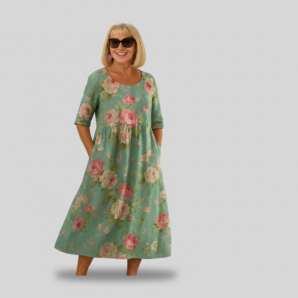 Béatrice | Relaxed Midi Dress