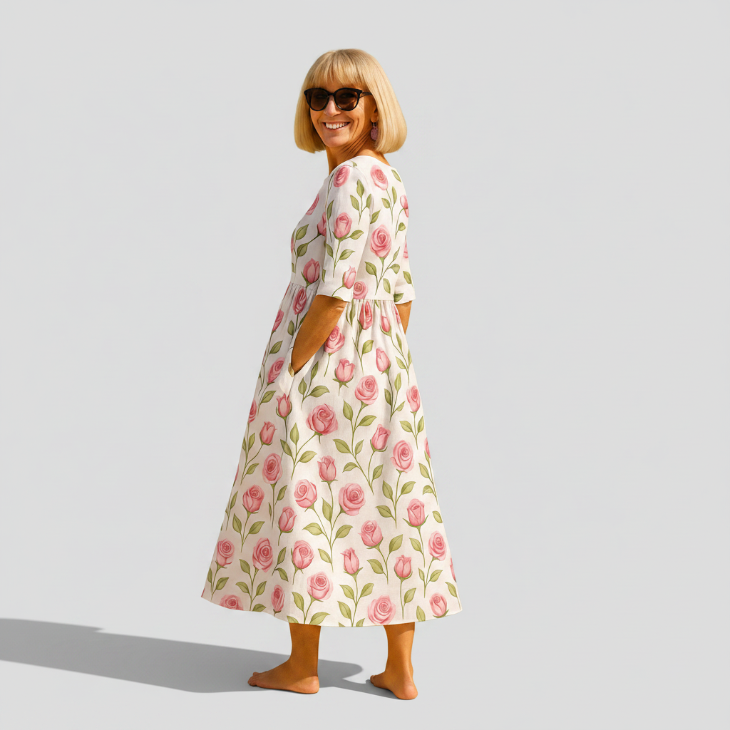 Béatrice | Relaxed Midi Dress