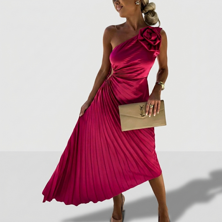 Gabrielle | One-Shoulder Floral Maxi