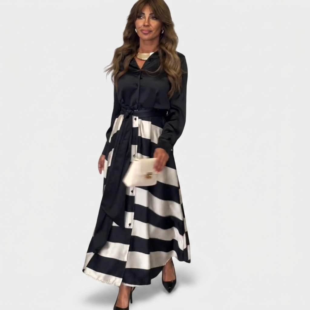 Juniper | Striped Maxi Dress