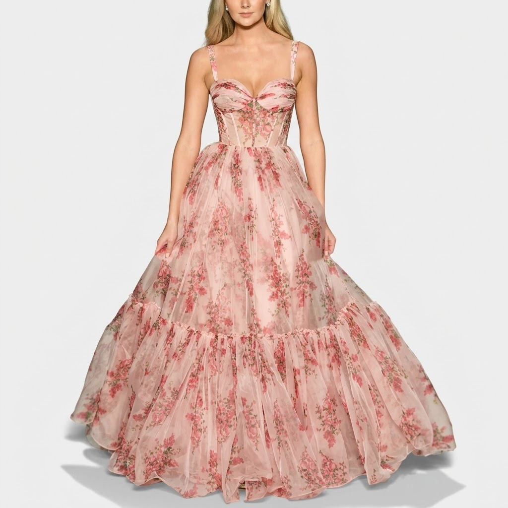 Juniper | Ruffled Tulle Dress