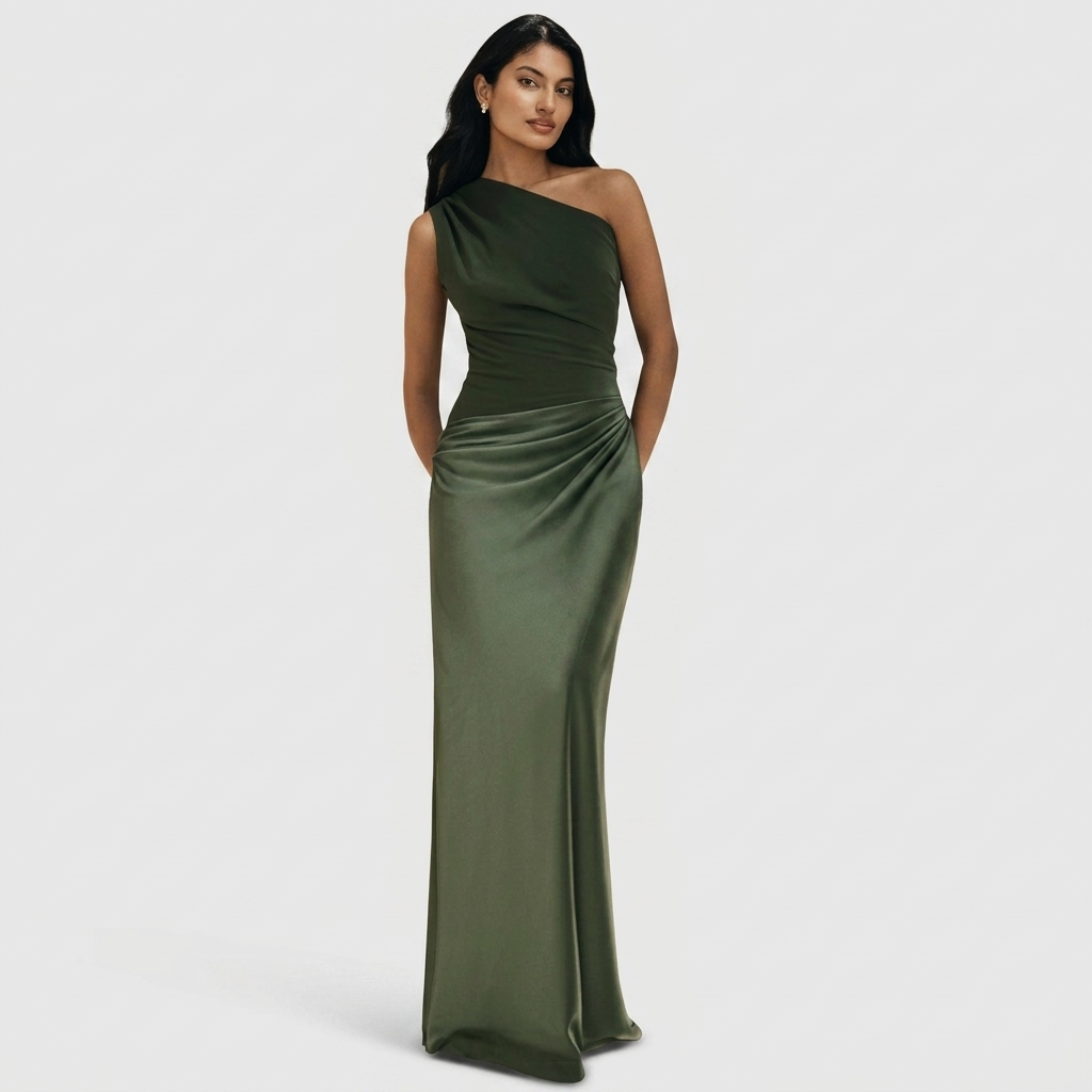 Maëlys | Satin Maxi Dress