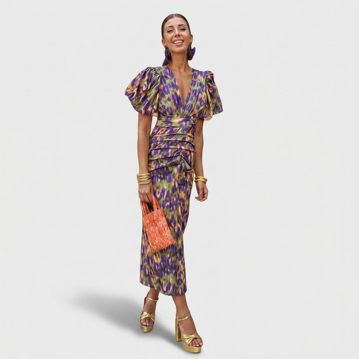 Véronique | Pleated Midi Vibe