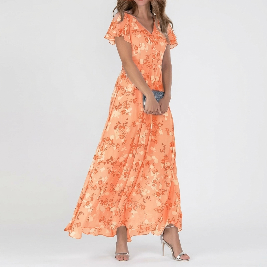 Renée | Glamorous Drape Dress