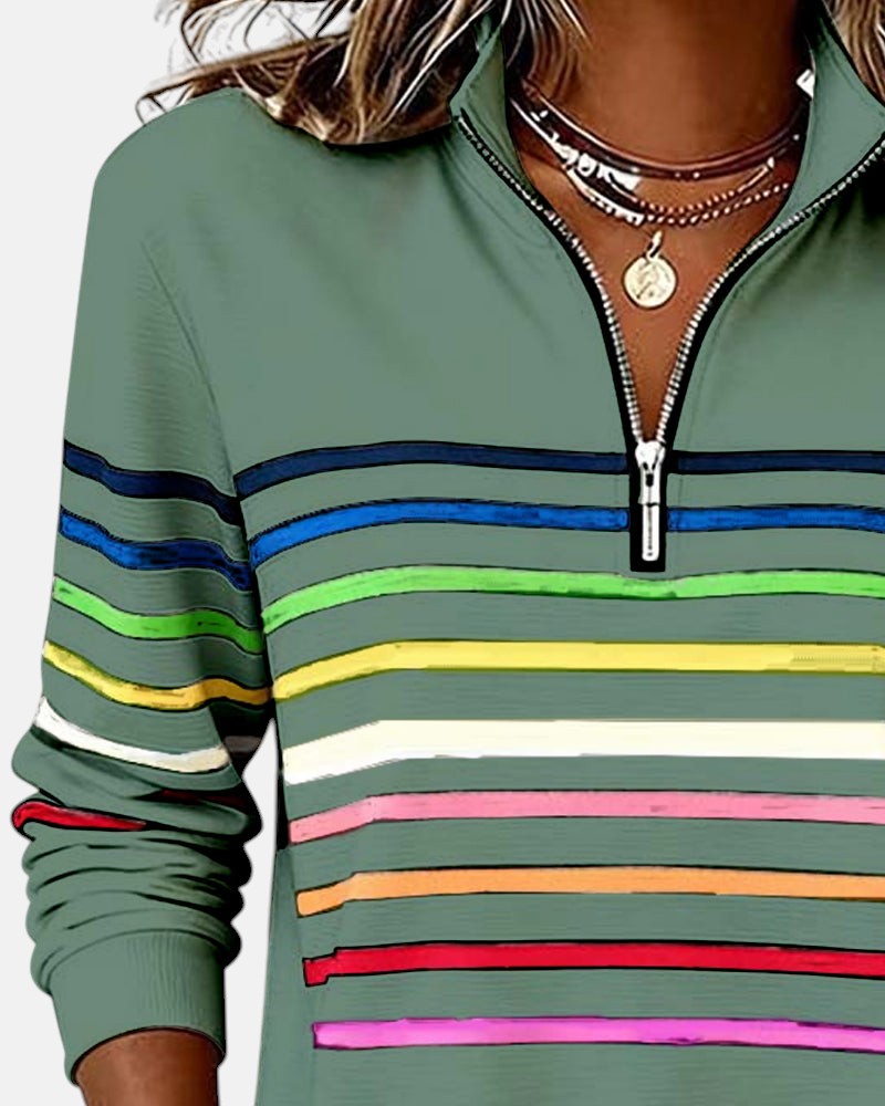 Wren | Classic Cotton Zip Sweatshirt for Everyday Comfort
