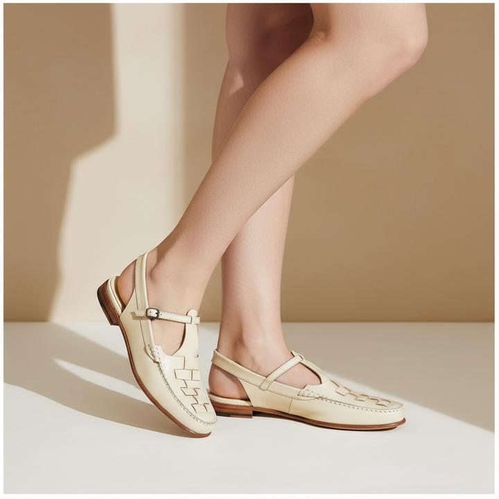 Carol - Woven Charm Sandals